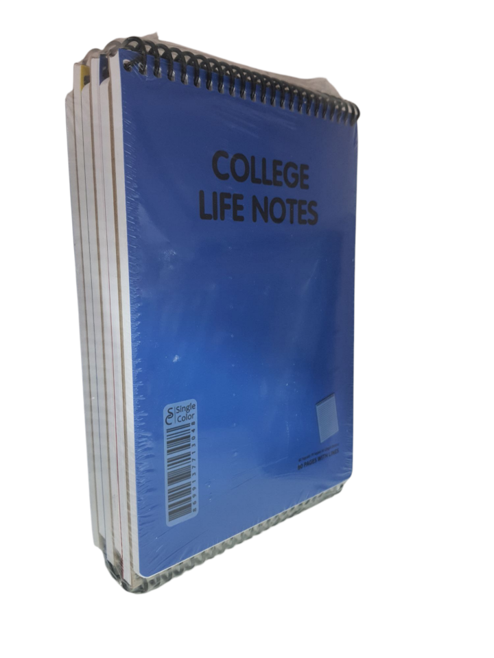 Üstten Açmalı 6'lı PP Kapak Çi̇zgi̇li̇ Defter