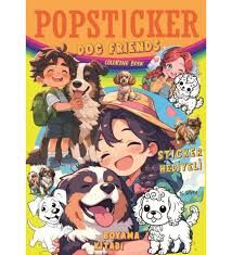 POPSTİCKER KÖPEK ARKADAŞLAR BOYAMA KİTABI