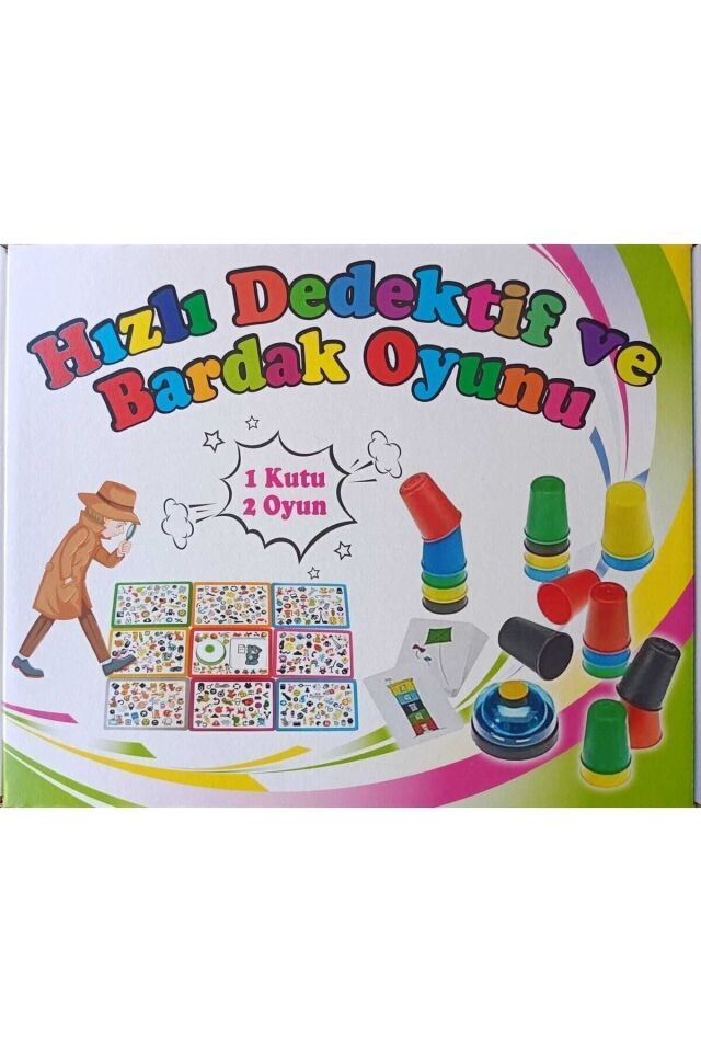 HIZLI DEDEKTİF VE BARDAK OYUNU