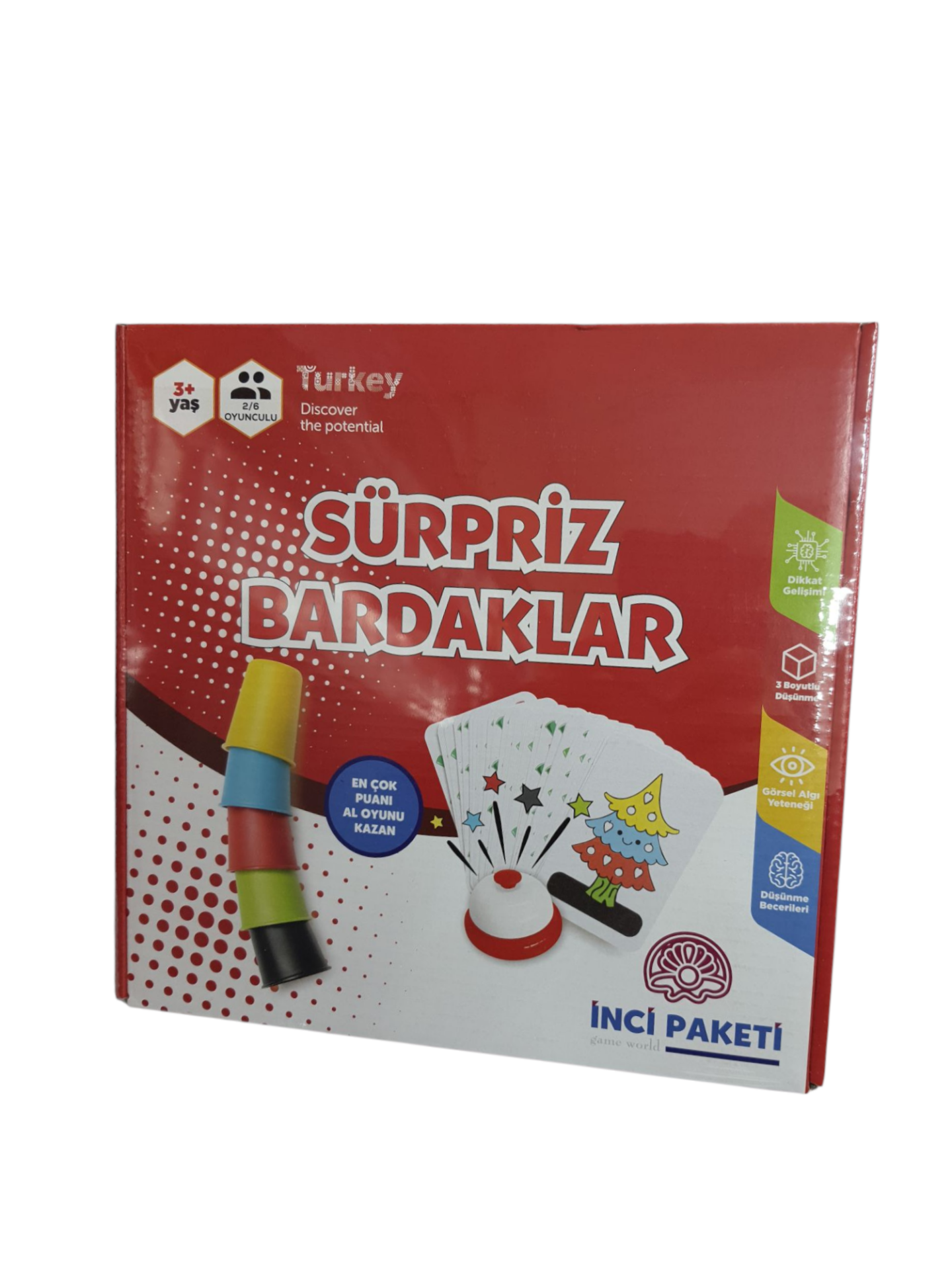 SÜRPRİZ BARDAKLAR OYUNU