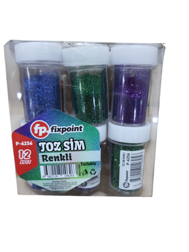 FİXPOİNT P-6256 TOZ SİM KARIŞIK 12 Lİ