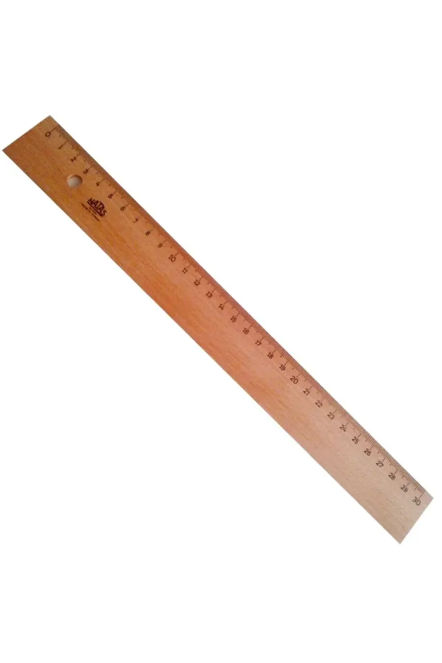 MASİS AHŞAP CETVEL 30 CM 24 LÜ