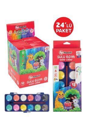 FİXPOİNT MİNİ SULU BOYA 24 LÜ