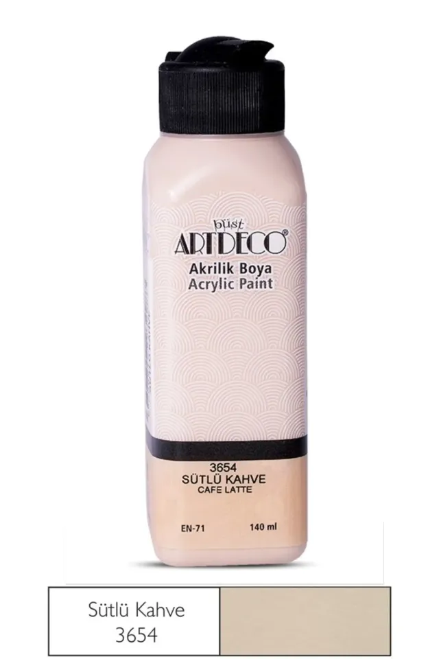 ARTDECO AKRİLİK BOYA SÜTLÜ KAHVE 140 ML