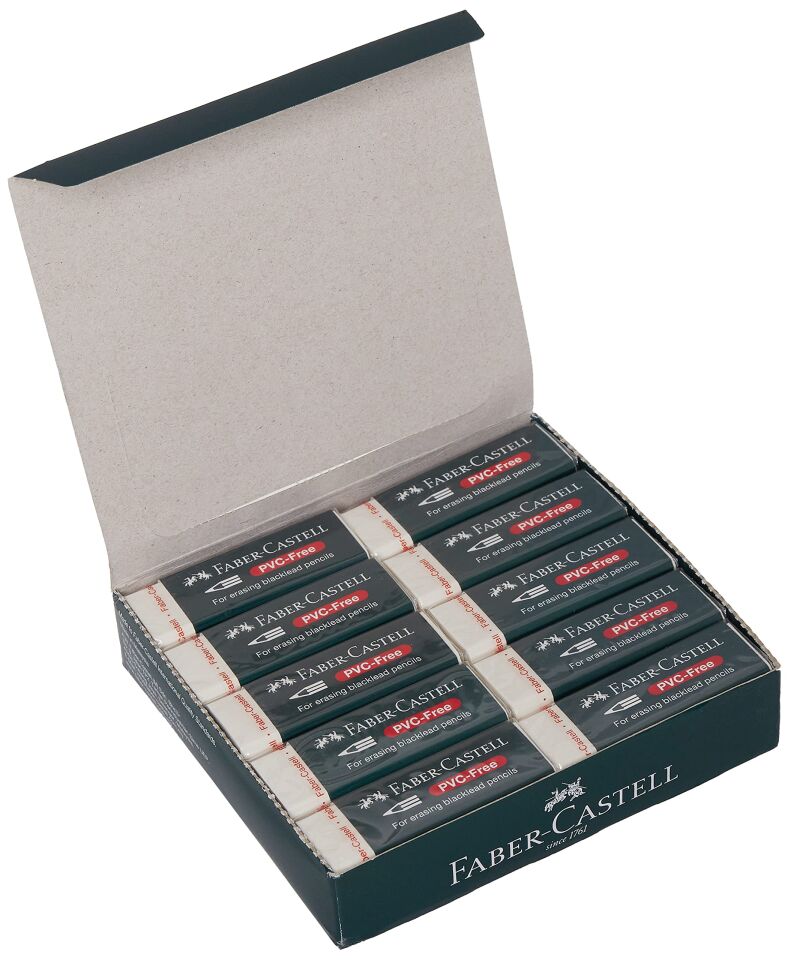 FABER CASTELL 188539 BEYAZ 20 Lİ SİLGİ