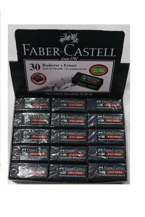 FABER CASTELL 188950 SİYAH SİLGİ 30 LU