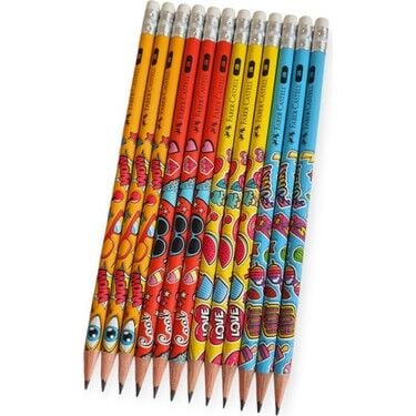 FABER CASTELL POPART SİLGİLİ KURŞUN KALEM 72 Lİ