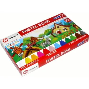 FİXPOİNT PASTEL BOYA 12 Lİ