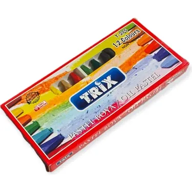 TRIX 12 Lİ PASTEL BOYA