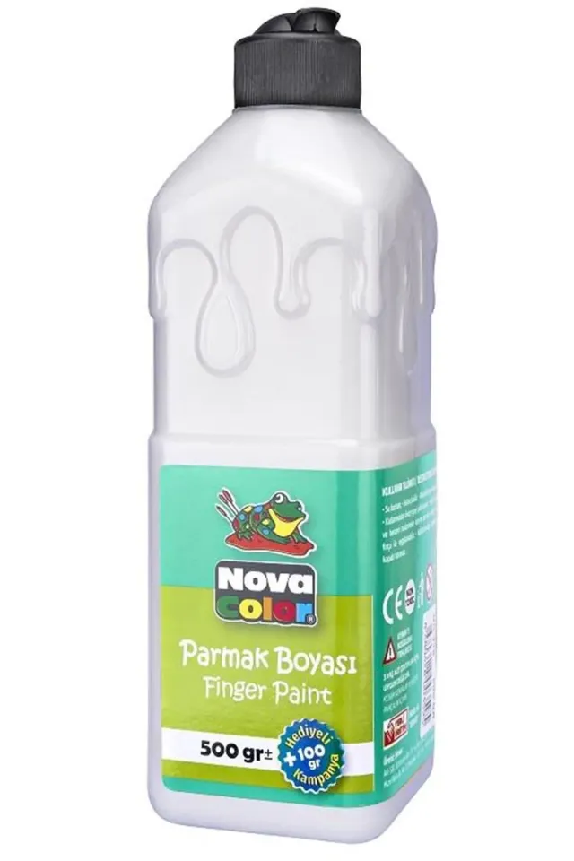 Nova Color Beyaz Parmak Boyası 500 Gr NC-371
