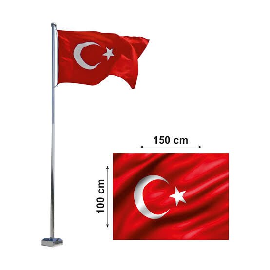 Yurt Polyester Bayrak 100X150