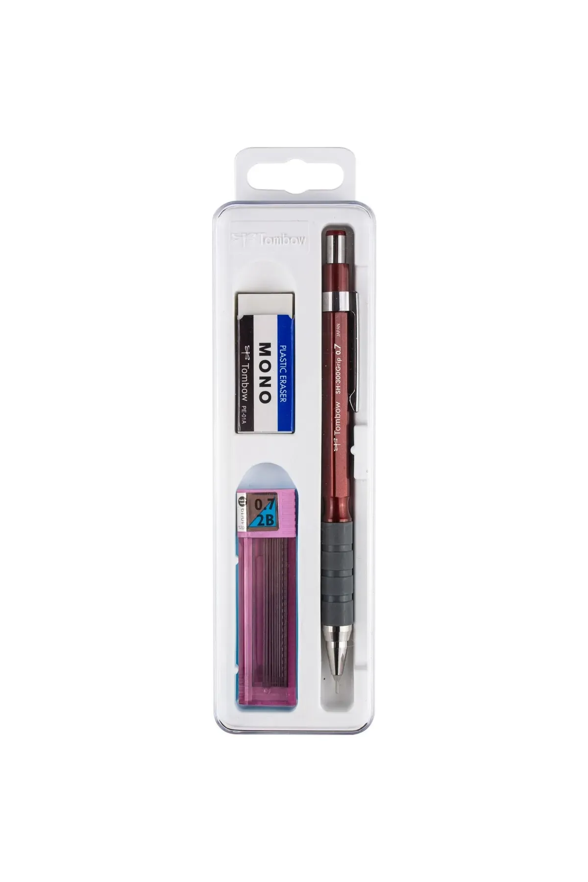 TOMBOW 0.7 VERSATİL KALEM SETİ BORDO