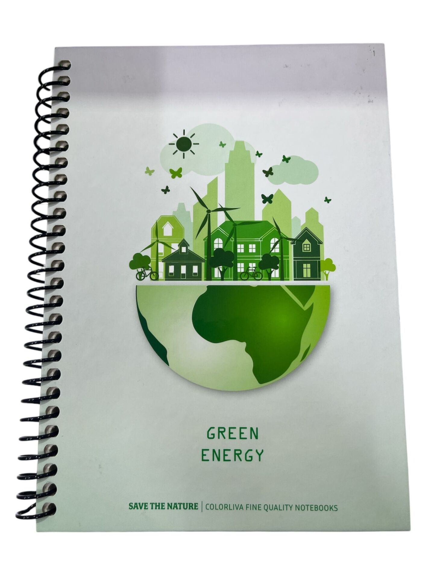 SAVE THE NATURE  KARELİ 17*24 SPİRALLİ NOTEBOOK 80 YP DEFTER