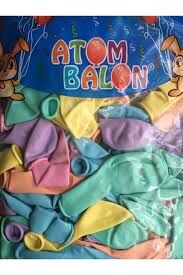 ATOM PASTEL MAKARON BALON 100 LÜ